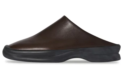 THE ROW Closed Toe Slippers Women's Brown