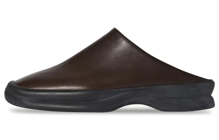 THE ROW Closed Toe Slippers Women's Brown