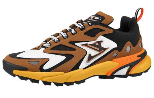 LOUIS VUITTON Runner Tatic Sneakers 'Orange White Brown'