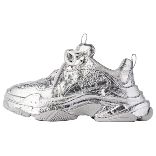 Balenciaga Triple S Silver Metallic