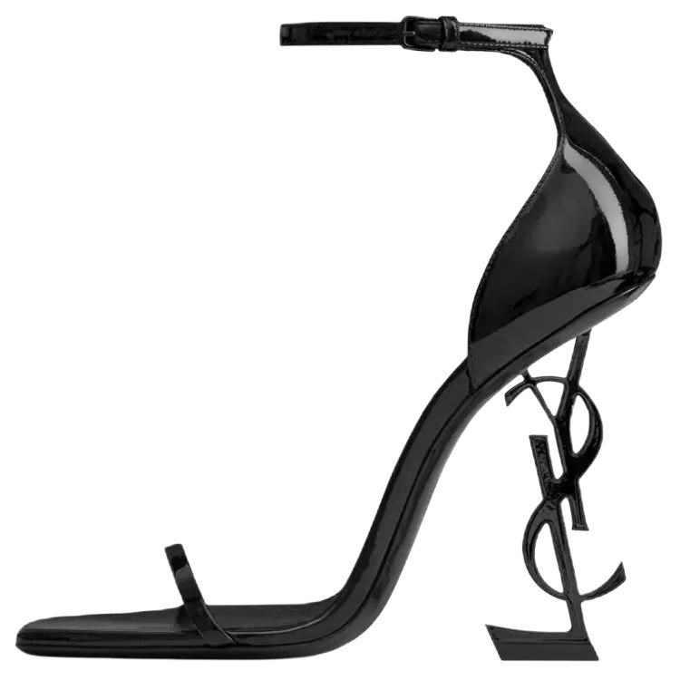 Женские сандалии SAINT SAINT LAURENT Opyum 11cm (черные)