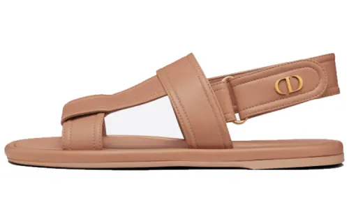 DIOR Ocean One Strap Sandals Women's Brown