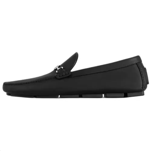 LOUIS VUITTON Driver Casual Shoes Men's Black