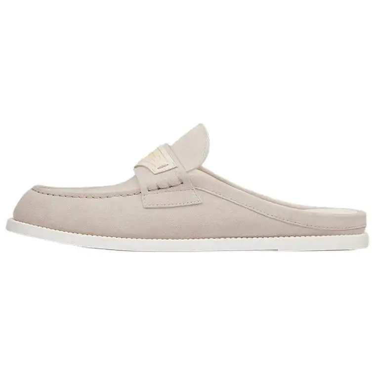 DIOR Boy Closed Toe Slippers Women's Beige