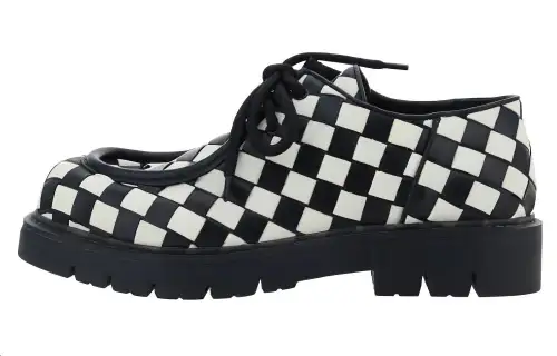Bottega Veneta Cow Leather Men's Casual Shoes Men's Black