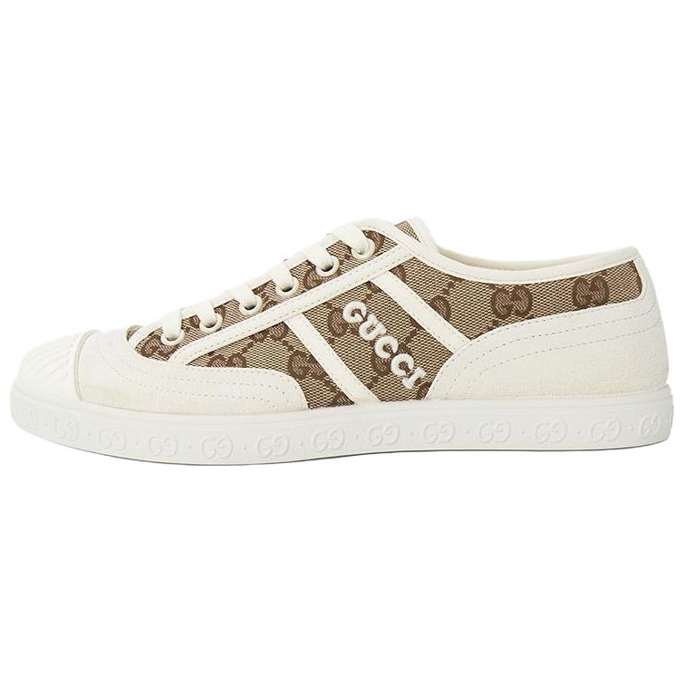 GUCCI Gucci, fashionable universal low beige sneakers, women's style