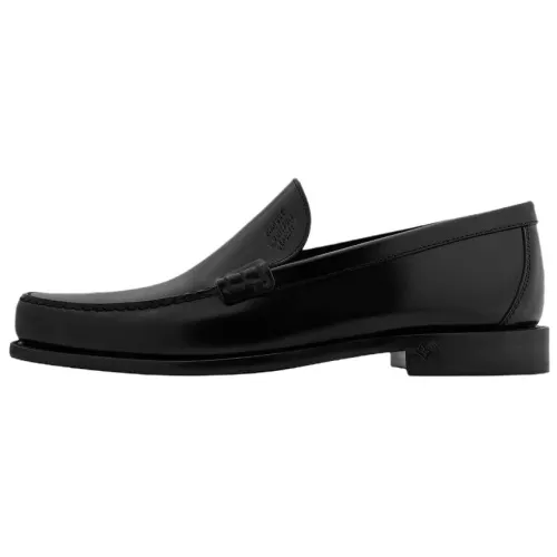LOUIS VUITTON Major Calfskin Casual Shoes Men's Black