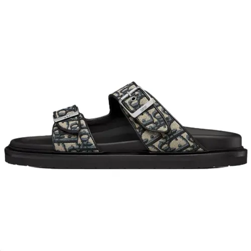 DIOR Aqua Sandal 'DIOR Oblique - Beige Black'