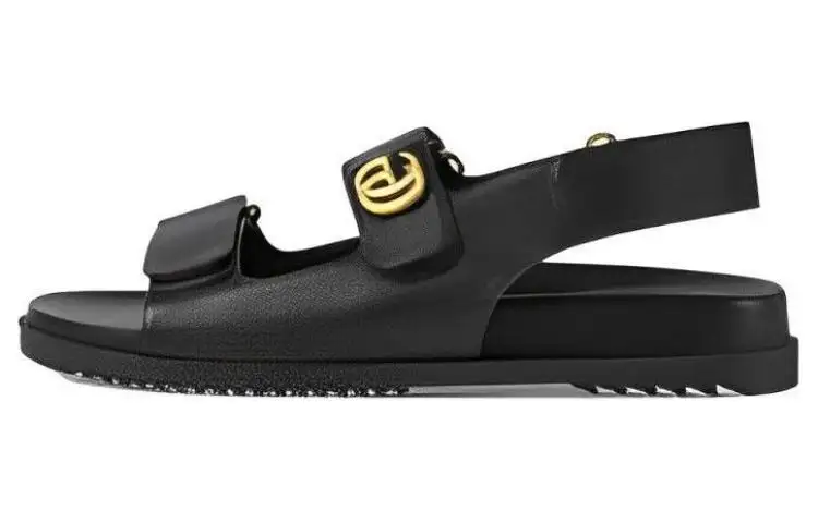 GUCCI GG Leather Sandals