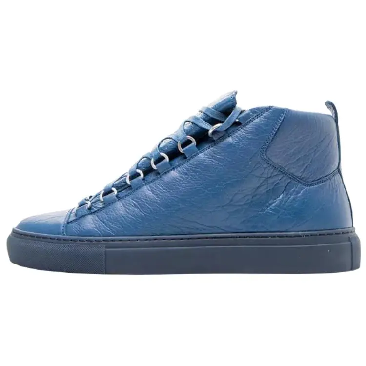 Balenciaga Arena Mid top Skateboard Shoes Men's Blue