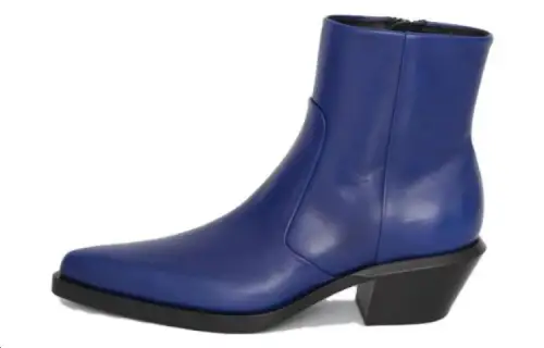 OFF WHITE Ankle Boots 6CM Men's Blue
