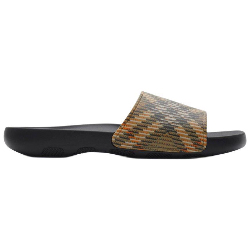 Burberry Slide Slippers Men's Umber