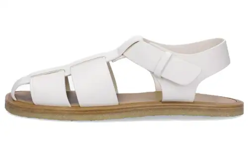 THE ROW Caged Design Leather Sandals