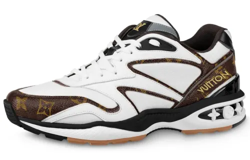 LOUIS VUITTON Trail Sneakers 'White With Monogram Deco'