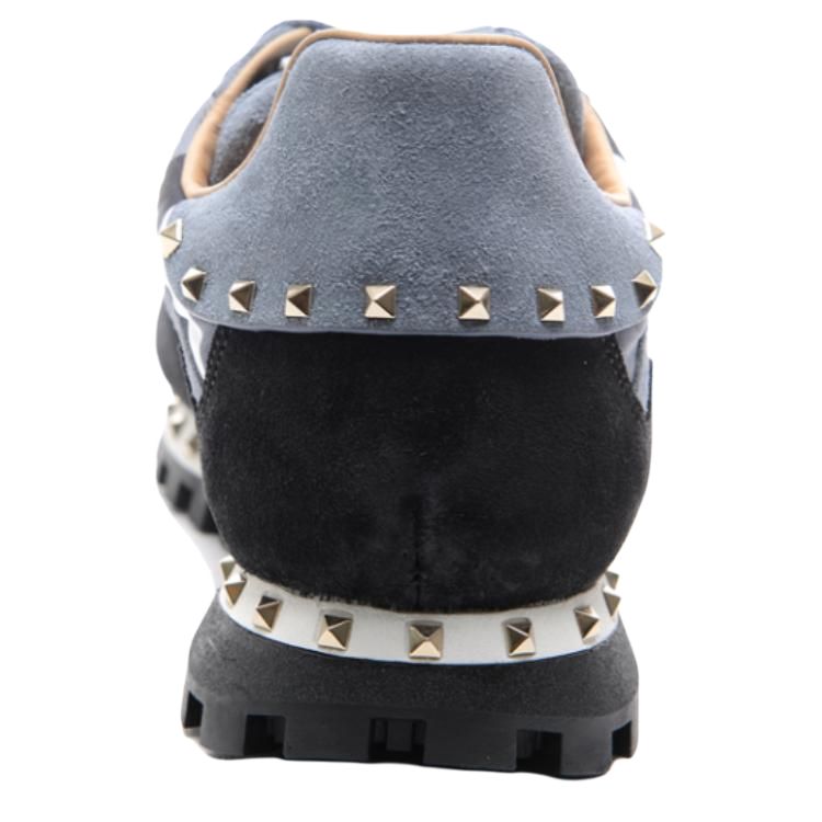 Мужские кроссовки Valentino Rockstud (синие) — фото 5