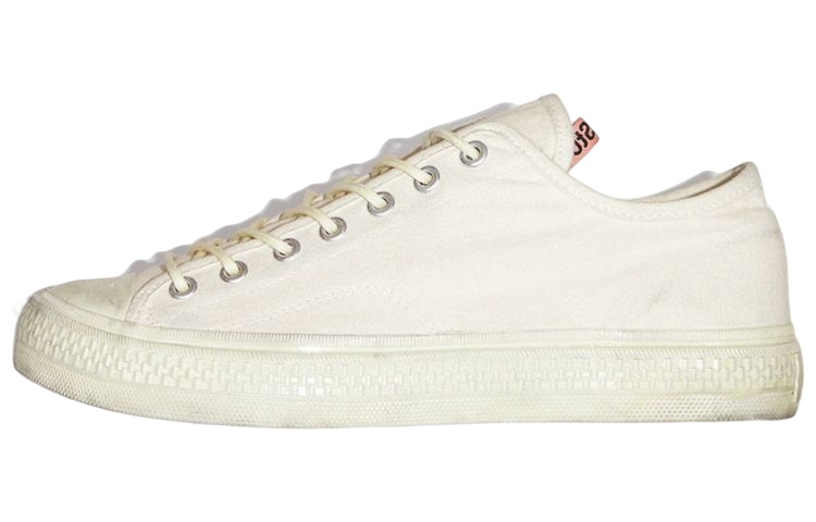 Женские кеды Acne Studios Ballow (бежевые)