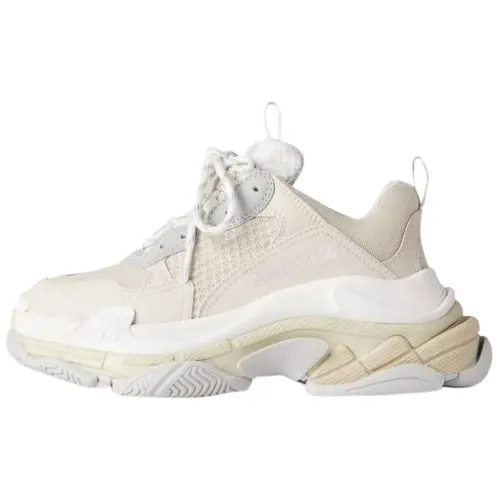 Balenciaga Triple S Low top Casual Shoes Men's Gray