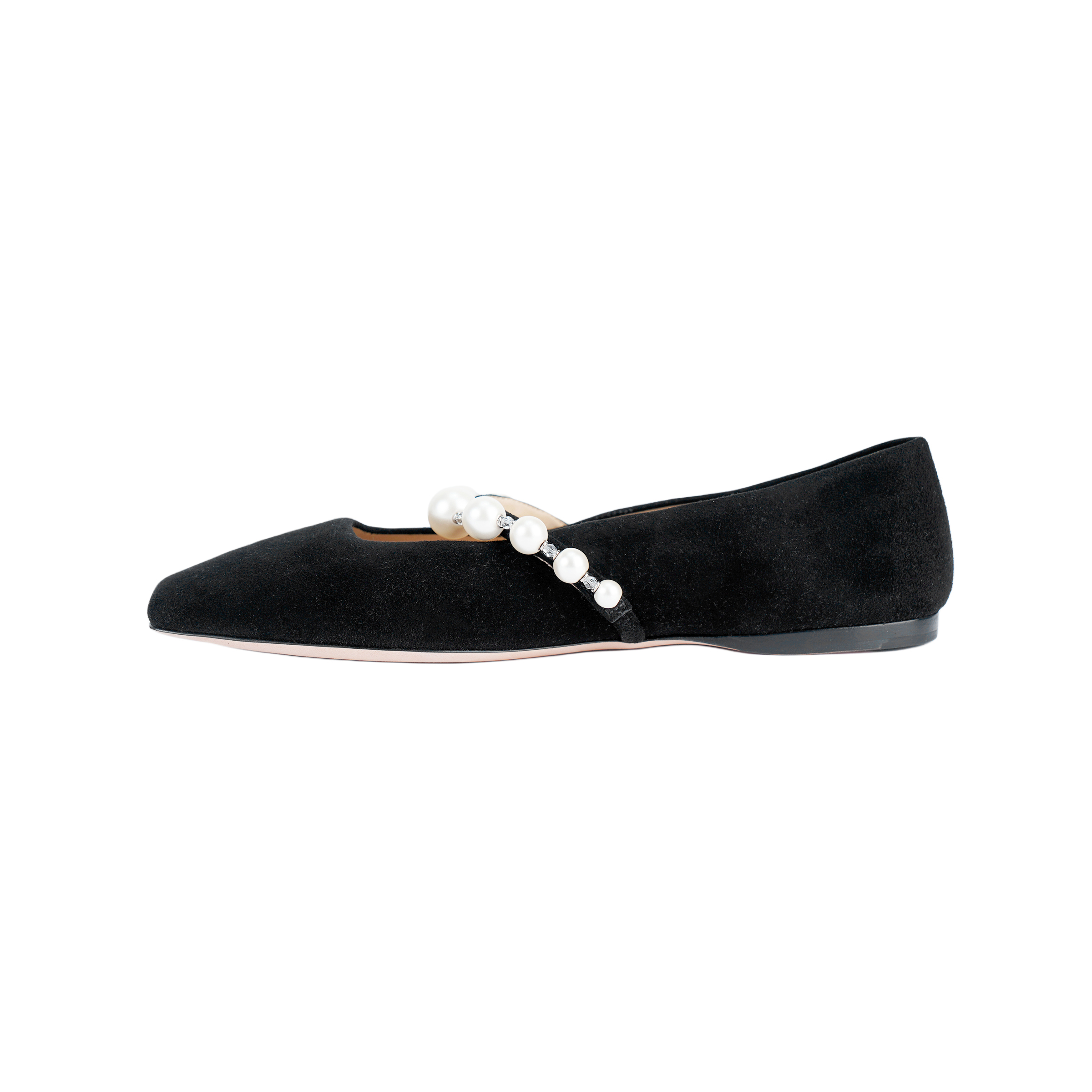 Jimmy Choo Ade Square-toe Ballerina Shoes