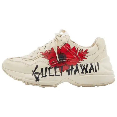 Gucci Wmns Rhyton 'GUCCI Hawaii Poppy Print' Women's