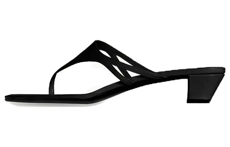 THE ROW Flip Flops 5.1cm Women's Black