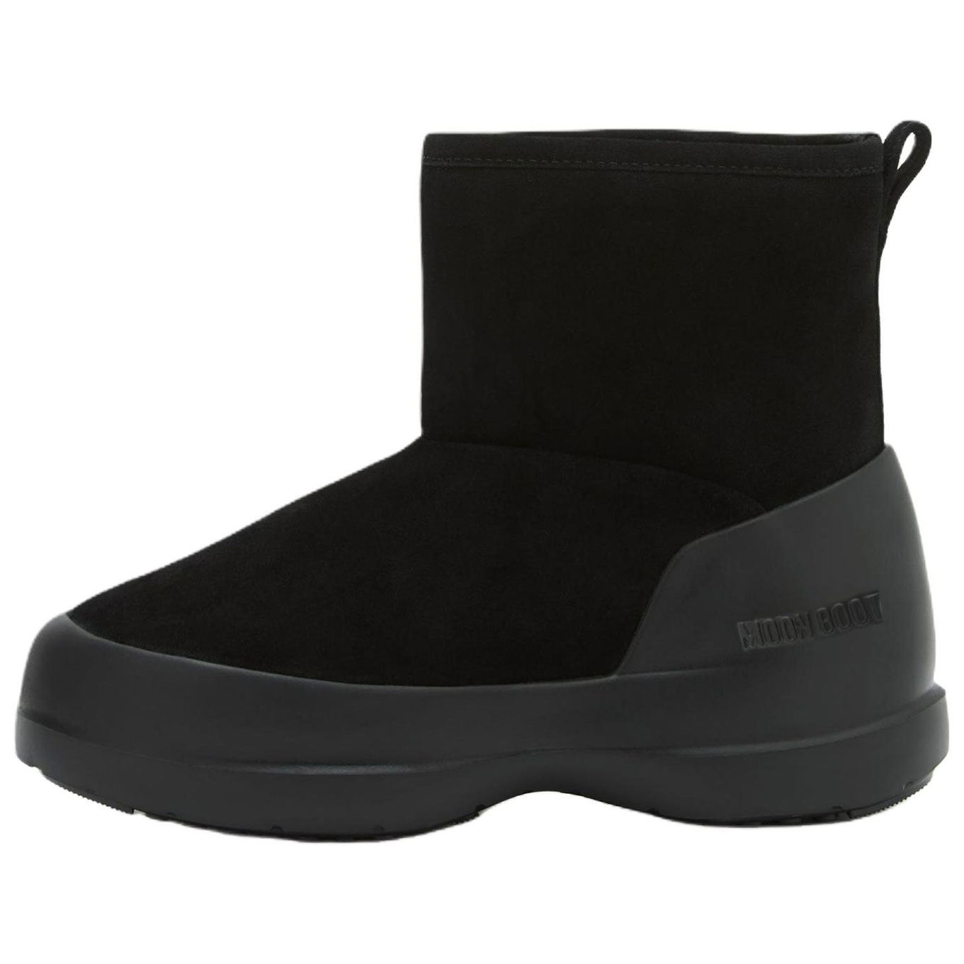 Женские сапоги Moon Boot Mezzaluna (черные)