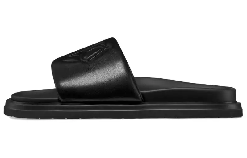 DIOR Aqua Slide Slippers Men's Black