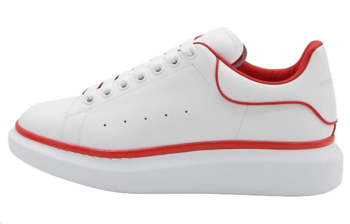 Мужские кеды Alexander McQueen Oversized Sneaker (белые)