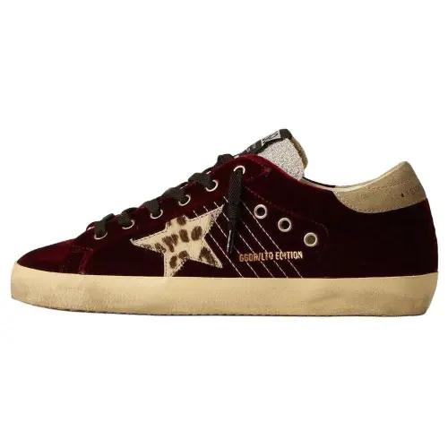 Golden Goose Super-Star Velvet Sneakers