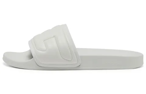 DIESEL Slide Slippers Men's White