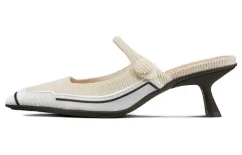 DIOR D Motion Slim Heel High Heels Women's White