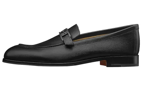 HERMES Monterey Men's Casual Shoes Men's Black