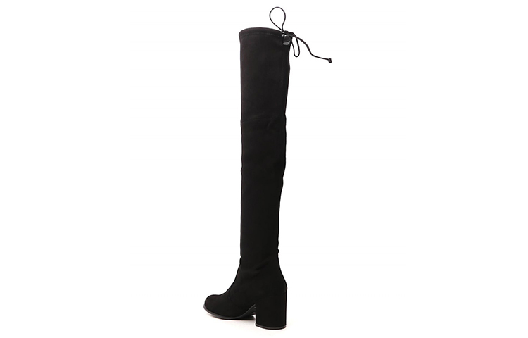 Stuart Weitzman/SW Leather Over the knee Boots Women's Black