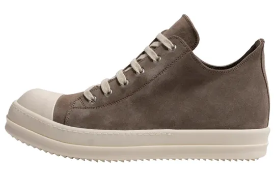 Rick Owens Rubber-toecap Suede Sneakers