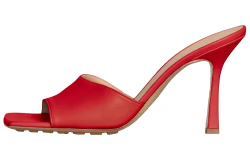 Bottega Veneta Stretch Stylish Sandal Women's Bright Red