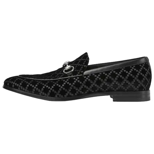 Gucci Loafer Horsebit 'Black Check Motif'