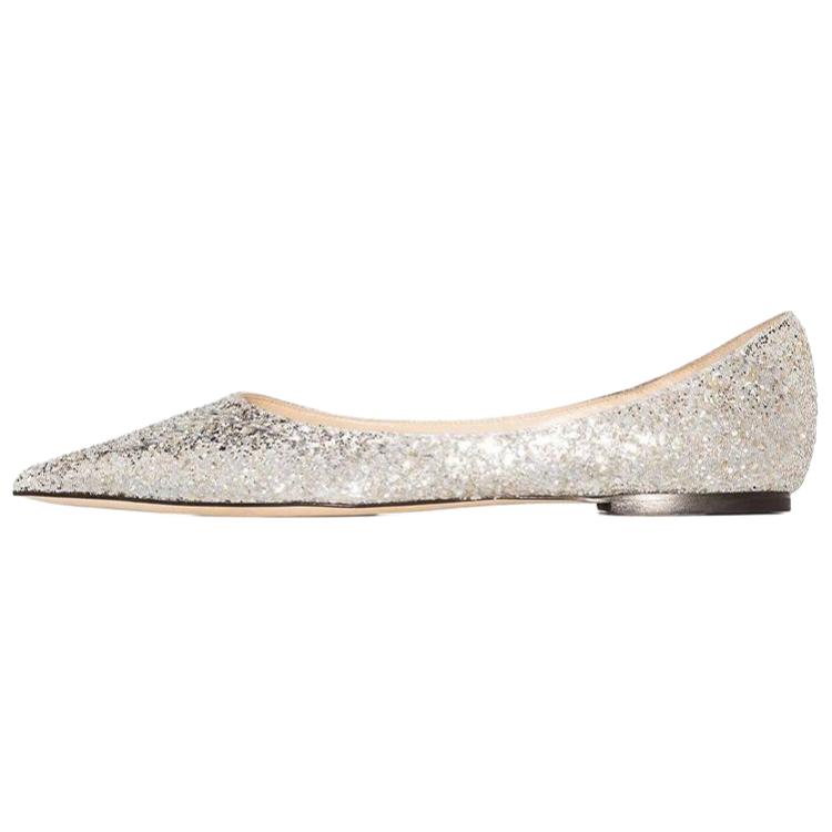 Jimmy Choo LOVE Casual Shoes Women's Platinum