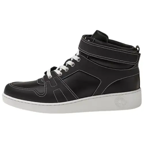 HERMES Freestyle Mid top Stylish Skateboarding Shoes Men's Black