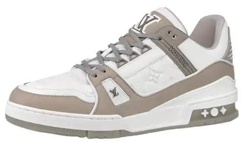 LOUIS VUITTON Trainer Sneakers 'Grey White'