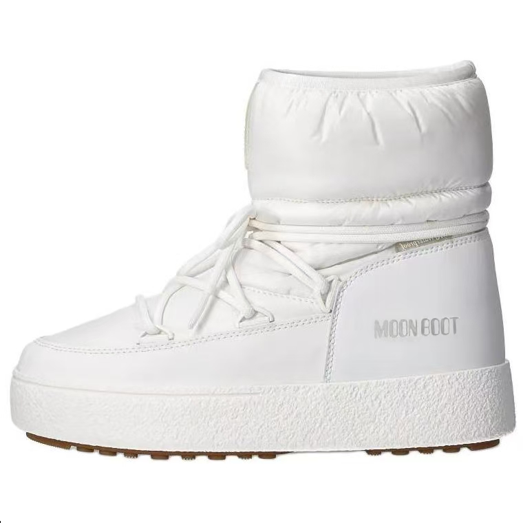Женские сапоги Moon Boot (белые)