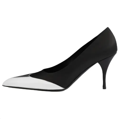 Prada Pointed Toe Slip-On Pumps