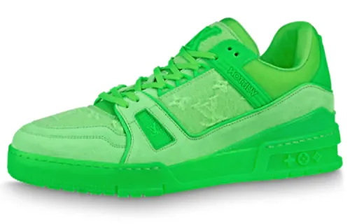 Louis Vuitton Trainer 'Fluorescent Green Monogram'