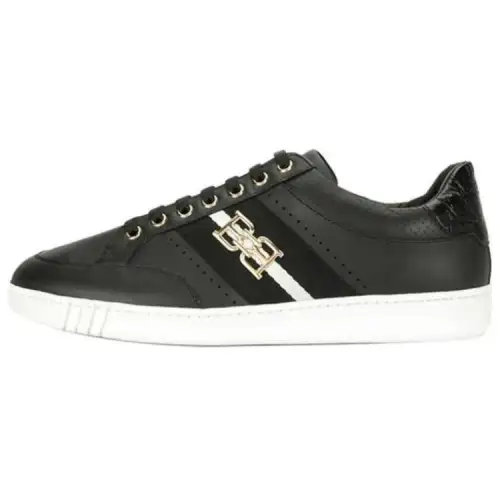 BALLY Bally round toe running shoes men's black