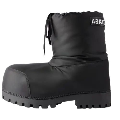Balenciaga Alaska Low Boots 'Black Nylon' Women's