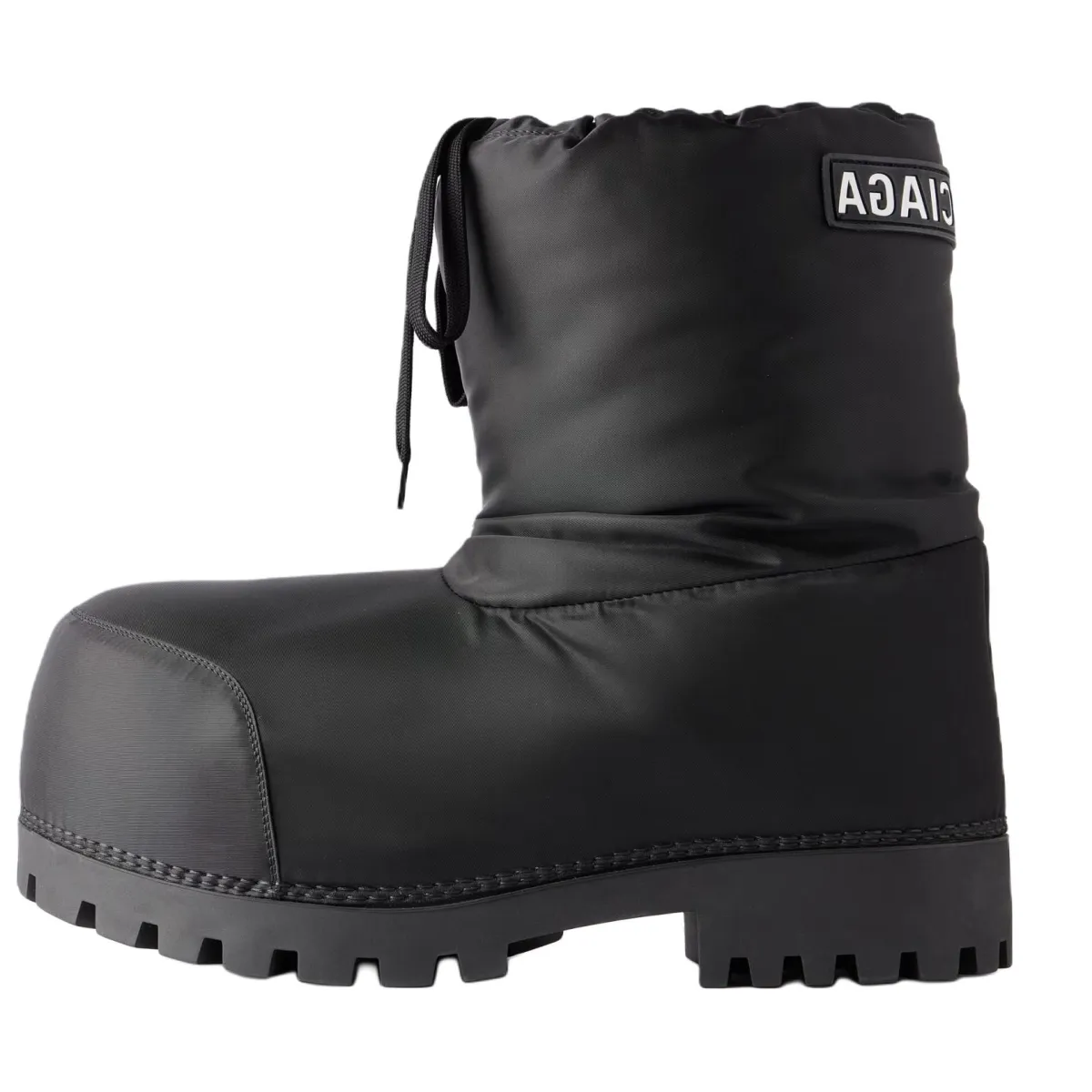 Balenciaga FW24 SKIWEAR Collection Short Snow Boots Women's Black