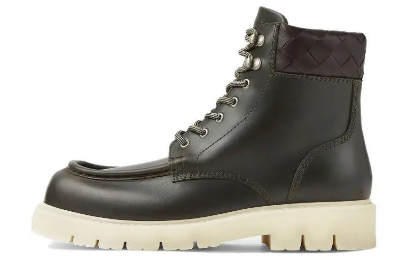 Bottega Veneta Haddock Lace-Up Ankle Boots