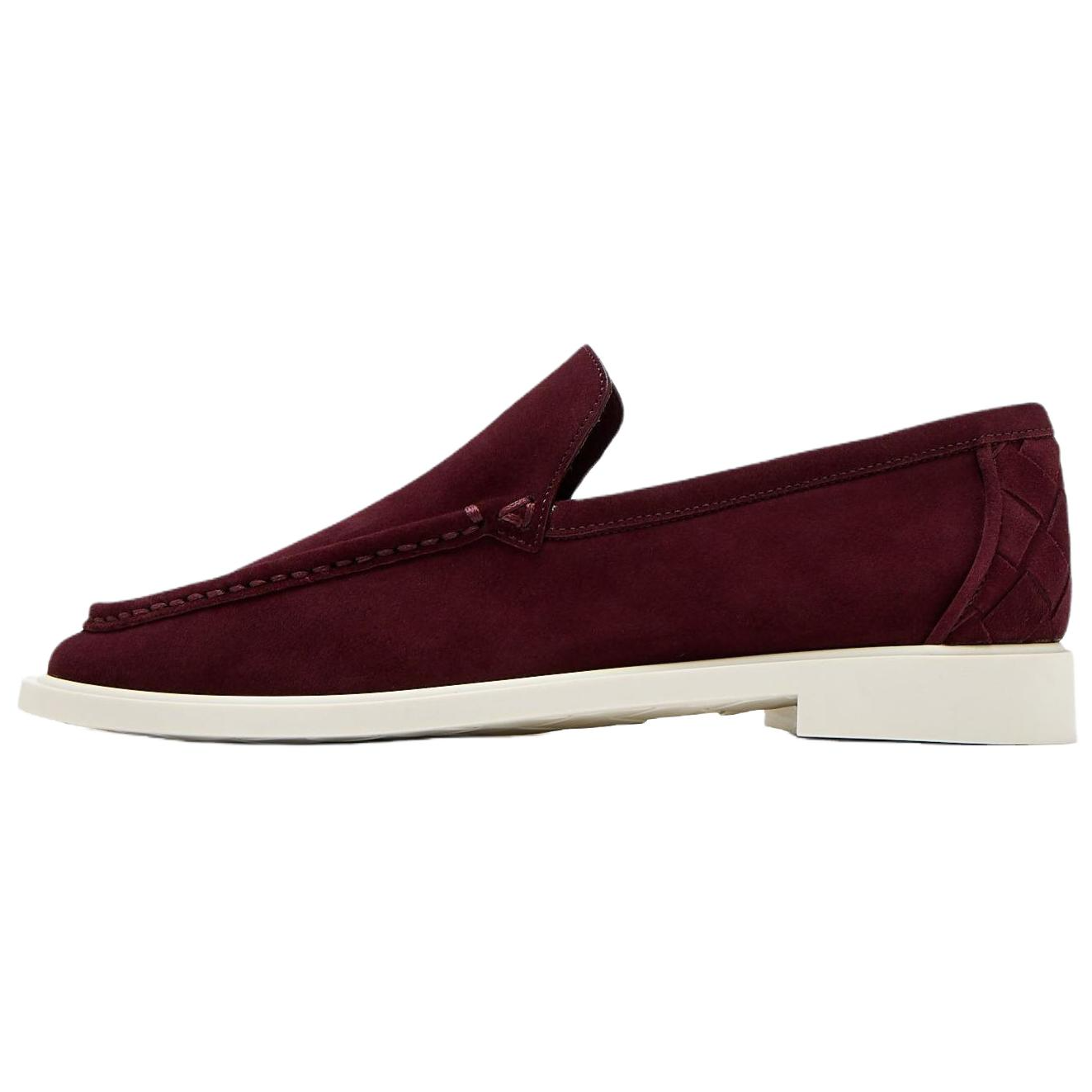 Bottega Veneta Astaire Casual Shoes Men's Burgundy
