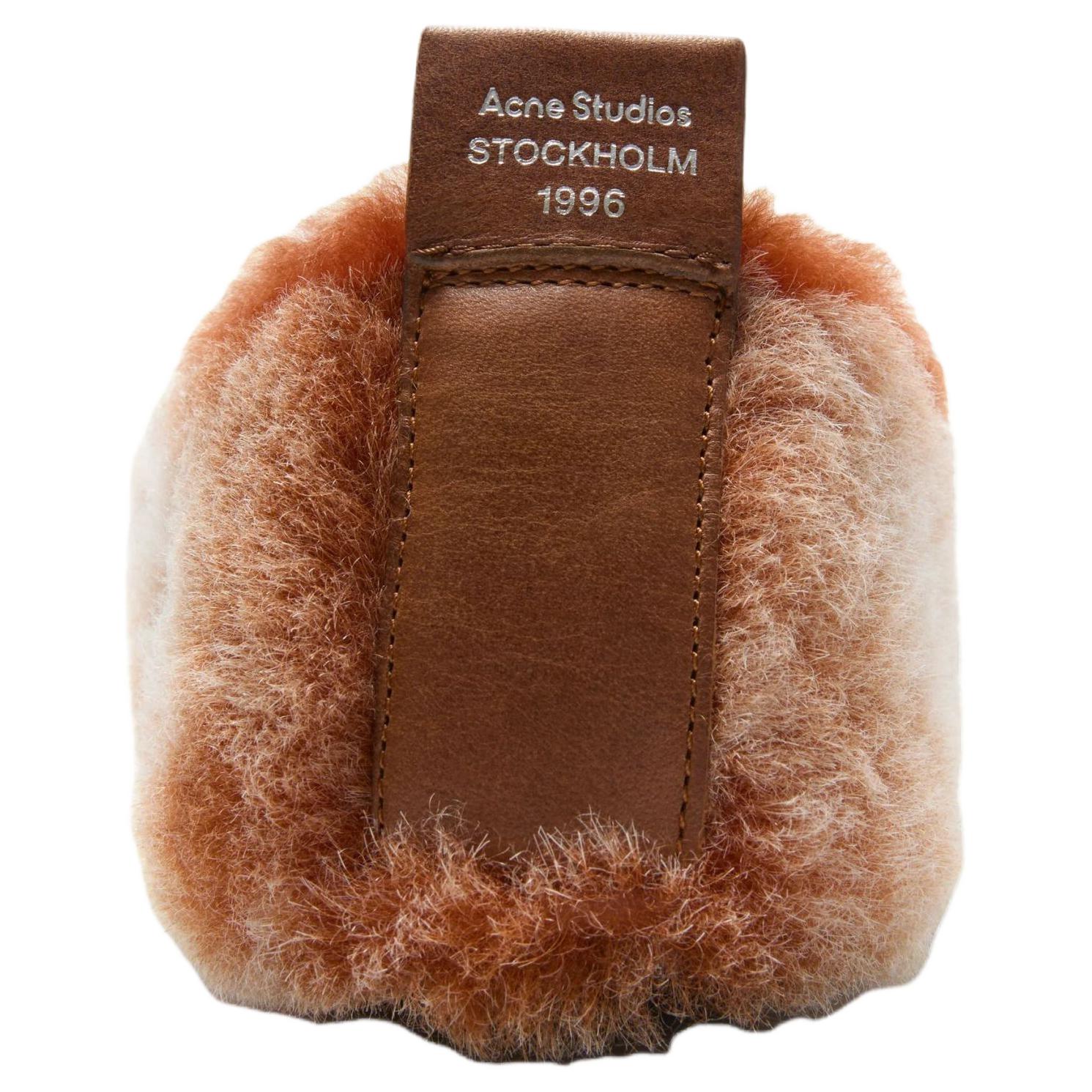 Женские лоферы Acne Studios (коричневые) — фото 5