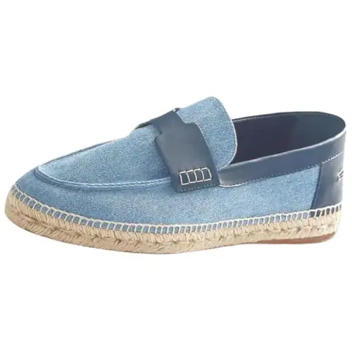 HERMES Trip Casual Shoes Men's Blue
