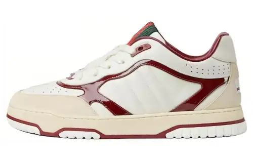 Gucci Re-Web Sneaker 'White Rosso Ancora'