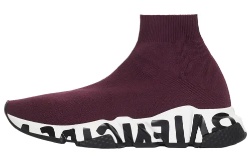 Balenciaga Speed Graffiti Purple Women's